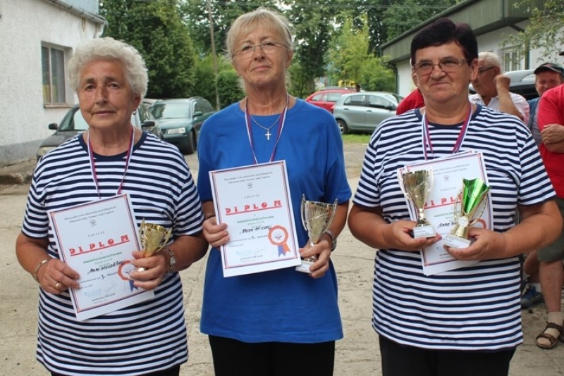 Kvakovskí dôchodcovia zbierali ocenenia na Okresných hrách