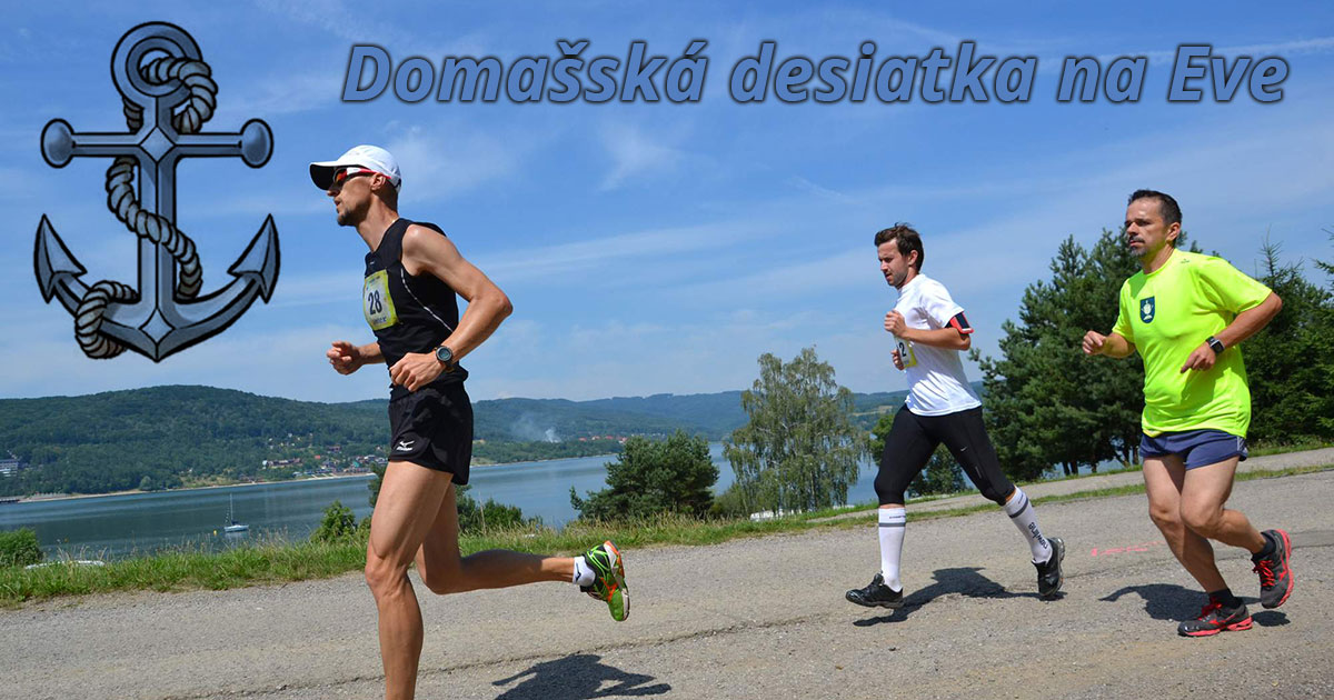 Bežecký pretek Domašská desiatka na Eve na sv. Cyrila a Metoda 