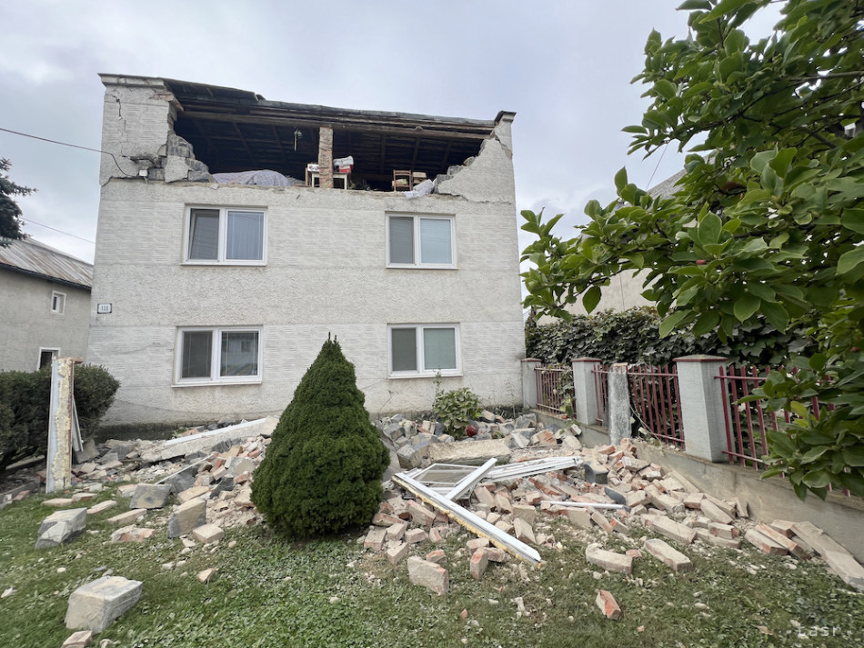 Pomoc občanom Ďapaloviec, kotrých postihlo zemtrasenie