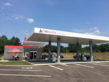 Pri Domaši otvorili úplne novú bezínovú pumpu