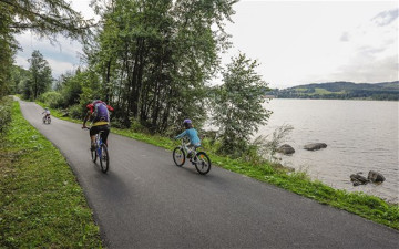 Vodohospodári vysvetľujú, prečo zablokovali cyklistický chodník na Valkove