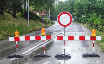 Upozornenie občanom uzávierka cesty na Osadu 